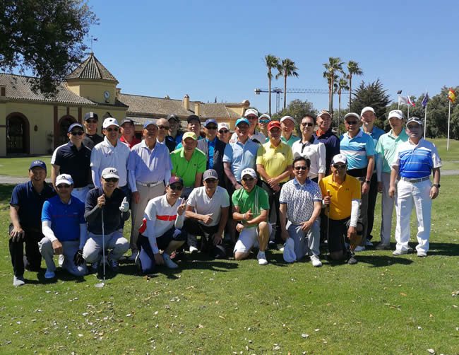 Golf group travelling with Casanova Golf